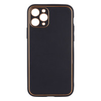 Iphone 11 pro Чохол шкіряний Epik (чорний)