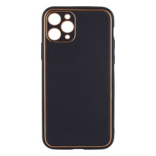 Iphone 11 pro Чохол шкіряний Epik (чорний)