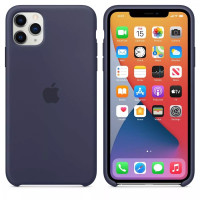 iPhone 11 pro чохол Silicone Case MWYKLFE/A (Midnight Blue)