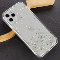 iPhone 11 Pro Чохол прозорий Блискітки Stars