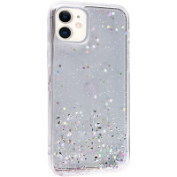 iPhone 12 12Pro Чохол прозорий Блискітки Stars