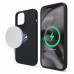 iPhone 12 Pro Max Чохол Silicone Case + MagSafe (black)