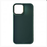 iPhone 12 Pro Max Чохол матовий Frame TPU+PC (зелений)