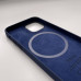 iPhone 12 Pro Max Чохол Silicone Case + MagSafe (deep navy)
