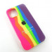 iPhone 12 12pro Чохол Веселка Silicone Case (rainbow)