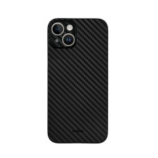 Iphone 13 Ультратонкий чохол PC карбон (чорний)