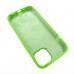 iPhone 13 Чохол силіконовий Silicone Case (салатовий)