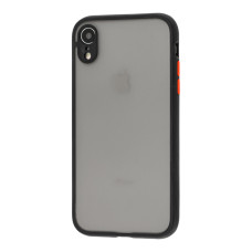 IPhone XR Чохол матовий Захист камери (TPU+PC)