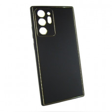 Samsung N985 Note 20 Ultra Чохол Захист камери Шкіра (чорний)