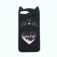 Huawei Y7 2018 honor 7C Pro (LDN-L21) Об'ємний чохол 3D LoveCat