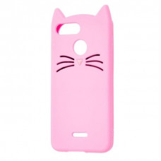 Xiaomi Redmi 6 6A об'ємний чохол 3D Cats (рожевий)