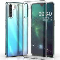 Oppo A91 Reno 3 силиконовый чехол (прозрачный)