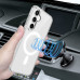 Samsung S26+ S947 Прозорий чохол Магніт (TPU+PC)