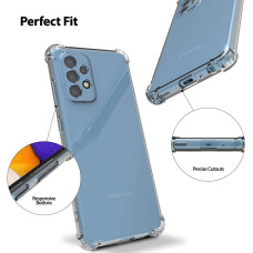 Samsung A33 A336 Прозорий чохол (захист камери + кути)