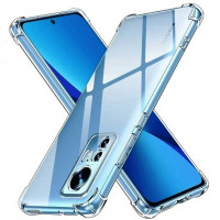 Xiaomi 12 Pro Прозрачный чехол (защита камеры + углы)
