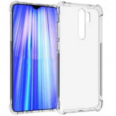Xiaomi Redmi Note 8 pro Прозорий чохол Антішок (кути)