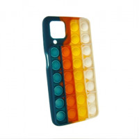 Samsung A12 A125 M12 M125 объемный чехол Pop It (boy)