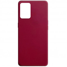 Oppo A54 чохол силіконовий Soft Touch (marsala)