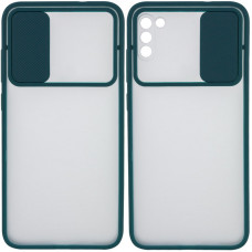 Samsung A03s A037 Чохол матовий Захист камери (шторка)