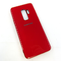 Samsung G965 S9 Plus Чехол силиконовый Electroplating (красный)