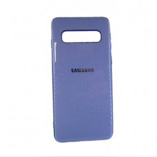 Samsung G973 S10 Чохол силіконовий Electroplating (ліловий)