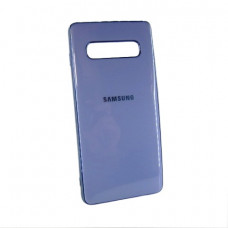 Samsung G975 S10 Plus Чохол силіконовий Electroplating (ліловий)