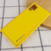Samsung N975 Note 10 plus Шкіряний Чохол Epik (жовтий)