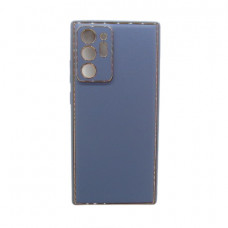 Samsung N985 Note 20 Ultra Чохол шкіра TPU + PC захист камери (лавандовий)