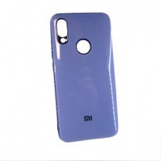 Xiaomi Redmi 7 Чехол силиконовый Electroplate (лиловый)