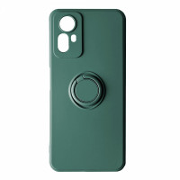Xiaomi Redmi Note 12S Чехол силиконовый Кольцо Ring (зеленый)