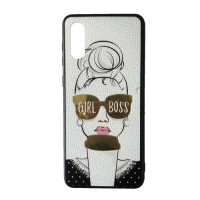Samsung A02 A022 Чохол малюнок Girl Boss