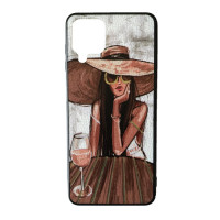 Samsung A12 A125 M12 M125 Чохол Малюнок Поп Арт (female)