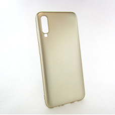 Samsung A70 A705 Силіконовий чохол soft touch (золото)