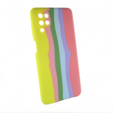 Samsung A12 A125 M12 M125 Чохол Захист камери Rainbow (веселка)