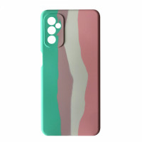 Samsung M52 M525 M526 Чохол мікрофібра Rainbow (райдуга)