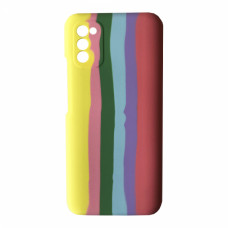 Samsung S20 FE G780 чохол веселка Silicone Case rainbow