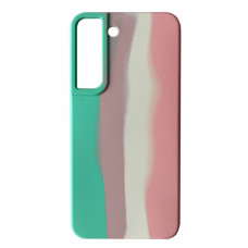 Samsung S22 S901 Силіконовий чохол Веселка (Rainbow)