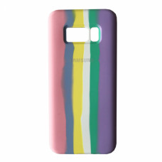 Samsung S8 G950 Чохол мікрофібра Rainbow (веселка)