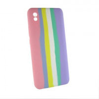 Xiaomi Redmi 9A Чохол мікрофібра Rainbow (райдуга)