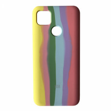 Xiaomi Redmi 9C 10A Чохол мікрофібра Rainbow (райдуга)