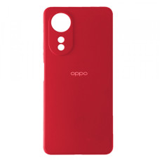 Oppo A58 4G Силіконовий чохол Мікрофібра (жіночий)