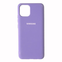 Samsung A03 A035 Чохол силіконовий Silicone Cover (ліловий)