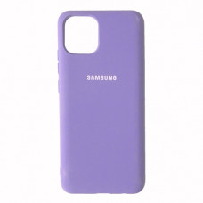 Samsung A03 A035 Чохол силіконовий Silicone Cover (ліловий)