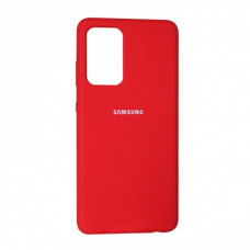Samsung A52 A525 Чохол силіконовий Захист камери (червоний)
