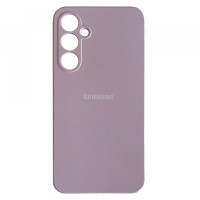 Samsung A55 A556 Чохол силіконовий Мікрофібра (фіолетовий)