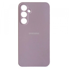 Samsung A55 A556 Чохол силіконовий Мікрофібра (фіолетовий)