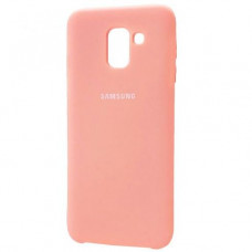 Samsung A6 A600 J6 J600 чохол мікрофібра Silicone Cover (жіночий)