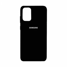 Samsung S20 plus G985 Силіконовий чохол Мікрофібра (чорний)