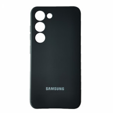 Samsung S20 FE G780 Чохол силіконовий Мікрофібра (чорний)