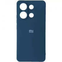 Xiaomi Poco M6 Pro 4G Силіконовий чохол Мікрофібра (синій)